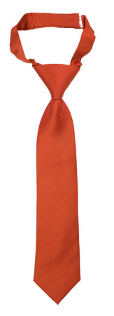 SOLID Rusty Orange Kinderkrawatte klein vorgebundene