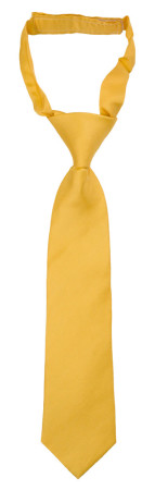 SOLID Yellow Kinderkrawatte klein vorgebundene