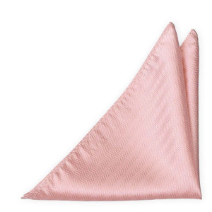 JAGGED Blush pink Einstecktuch