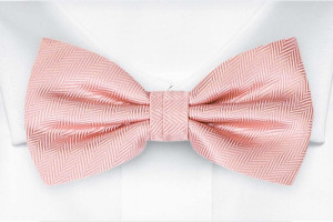 JAGGED Blush pink Fliege