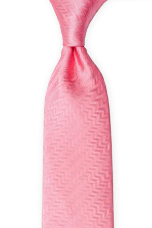 JAGGED Warm pink Krawatte