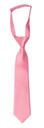 JAGGED Warm pink kinderkrawatte klein vorgebundene