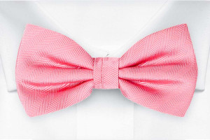 JAGGED Warm pink Fliege