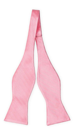 JAGGED Warm pink ungebundene Fliege