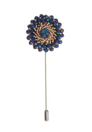 JEWELLERY BLUE GOLD reversnadel