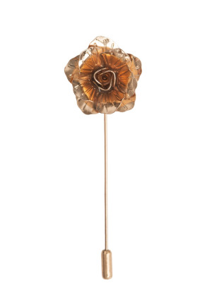 LARGE ROSE GOLD reversnadel