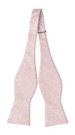 LOVEDELTA Blush pink ungebundene Fliege