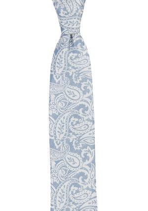 LOVERMERGER BLUE schmale Krawatte