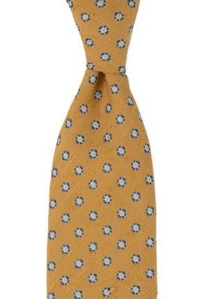 LUCEDELSOLE YELLOW klassisch breite Krawatte