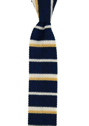 MANNERLY DARK BLUE schmale Krawatte