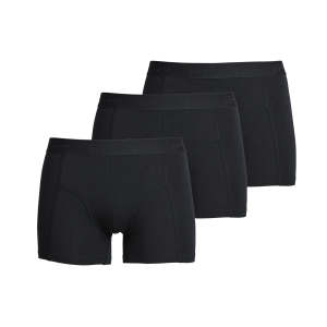 BAMBOO BOXER 3P BLACK unterhose