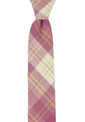 MONOGAMY PINK schmale Krawatte