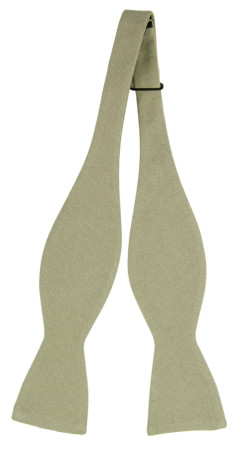 MOREAMORE Sage green ungebundene Fliege