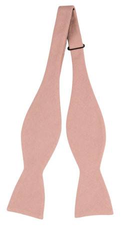 MOREAMORE Vintage pink ungebundene Fliege
