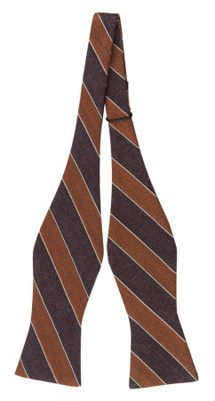 NICENESS BROWN ungebundene Fliege