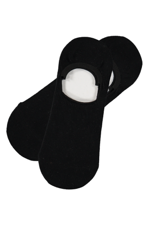 NO-SHOW BLACK socken