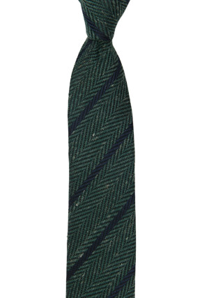 NOPROBLEM FOREST GREEN schmale Krawatte