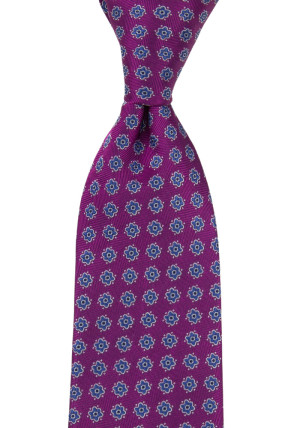 ONMYMIND DARK PINK klassisch breite Krawatte