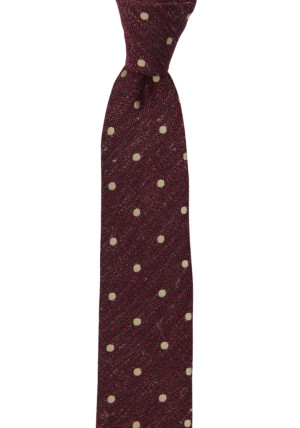 ONPOINT DARK RED schmale Krawatte