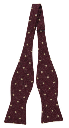 ONPOINT DARK RED ungebundene Fliege