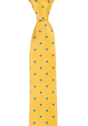 ONTHEDOT YELLOW schmale Krawatte