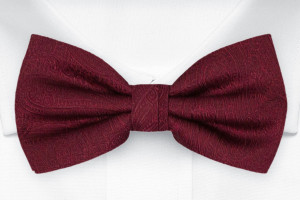 ORNATE Dark red Kinderfliege