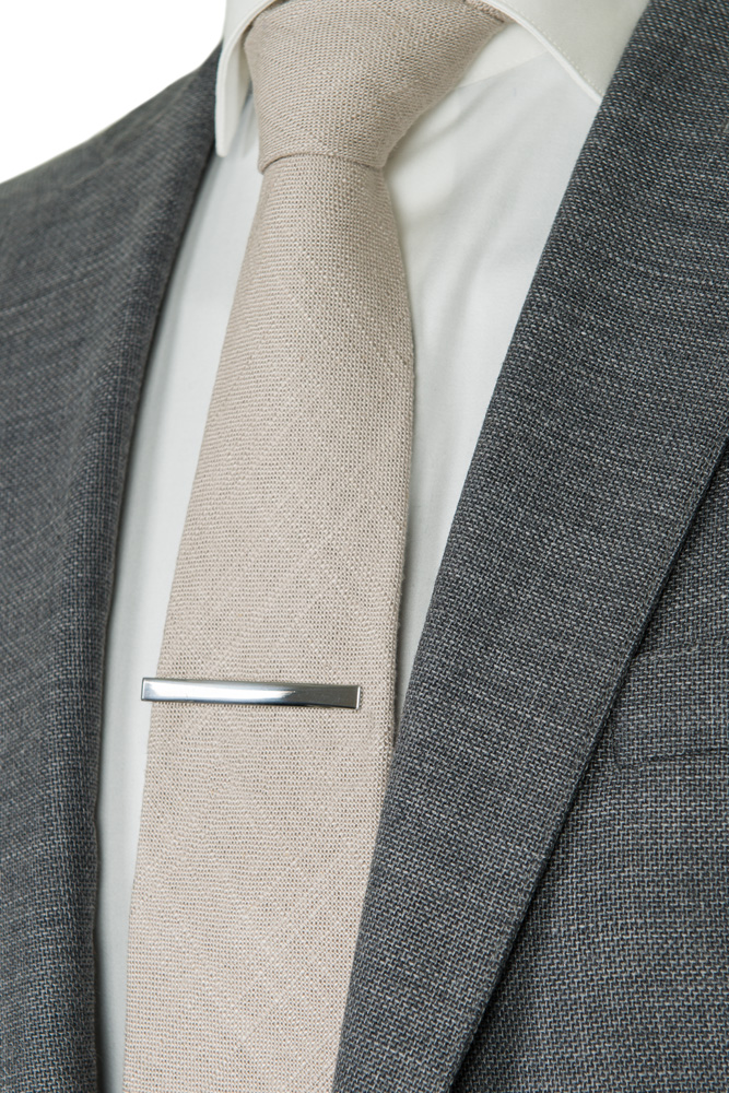 2 Krawattenklammern Aus Kupfer – Klassisches Design, Für Hochzeit, Business, Geschenk
