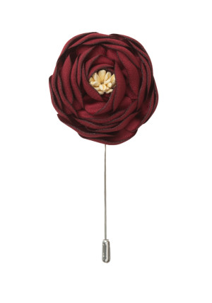 POSY BURGUNDY RED reversnadel