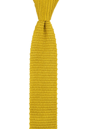 PURLEWISE LEMON YELLOW schmale Krawatte