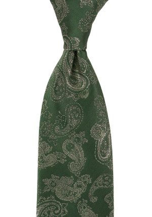 RAJRAJ GREEN klassisch breite Krawatte