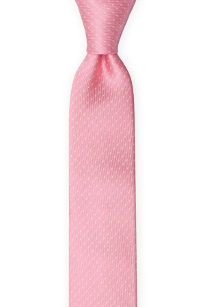 RICESPRINKLER Pink schmale Krawatte