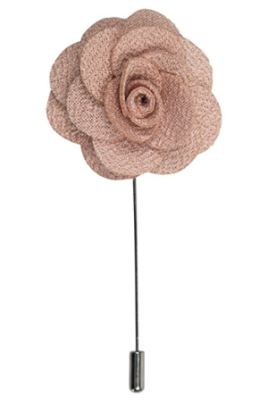 Rose mauve reversnadel