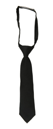 SATIN BLACK kinderkrawatte klein vorgebundene