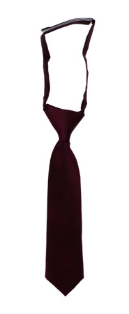 SATIN BURGUNDY kinderkrawatte klein vorgebundene