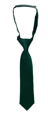 SATIN FOREST GREEN kinderkrawatte klein vorgebundene
