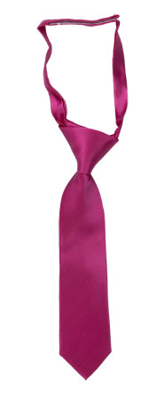 SATIN HOT PINK kinderkrawatte klein vorgebundene