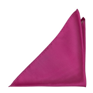 SATIN HOT PINK Einstecktuch