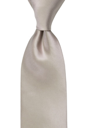 SATIN LATTE klassisch breite Krawatte