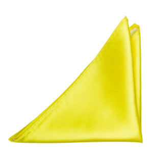 SATIN LEMON Einstecktuch