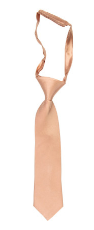Satin Peach Pink kinderkrawatte klein vorgebundene