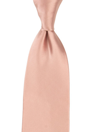 Satin Pearl Pink klassisch breite Krawatte