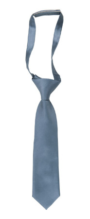 SATIN SLATE BLUE kinderkrawatte klein vorgebundene
