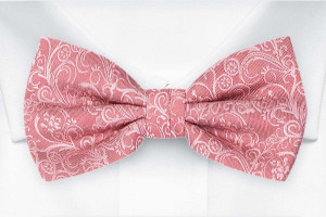 SCROLLER Vintage pink Fliege
