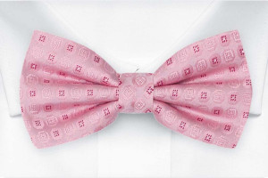 SETTLEDOWN Light pink Fliege