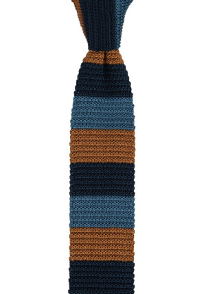 SILKCHARMER BLUE schmale Krawatte