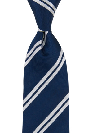 SIMPLYSTRIPED NAVY klassisch breite Krawatte
