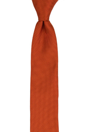 SKOJARE ORANGE schmale Krawatte