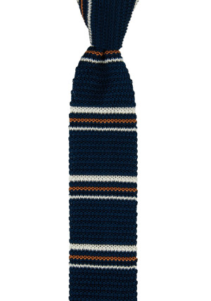 SLIPSTICH NAVY schmale Krawatte