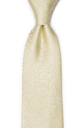 SNAZZY Champagne klassisch breite Krawatte