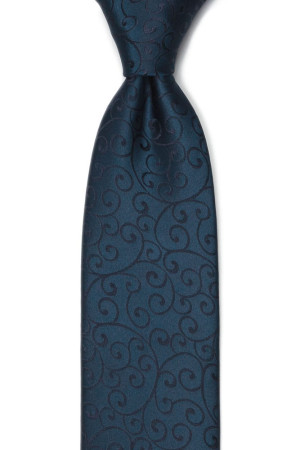 SNAZZY Dark blue klassisch breite Krawatte